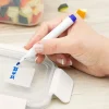 CASA HOMEY CLIP Marcador De Tiza Para Fiambrera Azul> Instrumentos De Cocina