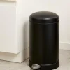 CASA INDUSTRIA Cubo De Pedal 12 L Negro> Cubos De Basura