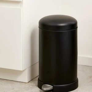CASA INDUSTRIA Cubo De Pedal 12 L Negro> Cubos De Basura