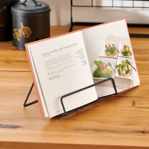 CASA INDUSTRIA Atril De Cocina Negro> Accesorios De Cocina