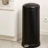 CASA INDUSTRIA Cubo De Pedal 27 L Negro> Cubos De Basura