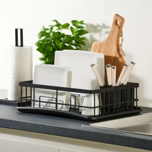 CASA INDUSTRIA Escurridor Negro> Accesorios De Cocina