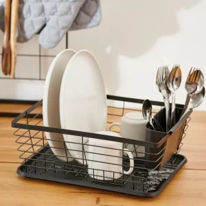 CASA INDUSTRIA Escurridor Negro> Accesorios De Cocina