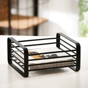 CASA INDUSTRIA Servilletero Negro> Accesorios De Cocina