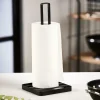 CASA INDUSTRIA Soporte De Papel De Cocina Negro> Accesorios De Cocina