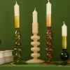 CASA ISA Candelabro Crema Opalina Crema> Candelabros