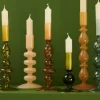 CASA ISA Candelabro Marrón> Candelabros