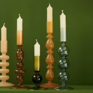 CASA ISA Candelabro Marrón ópalo Marrón> Candelabros
