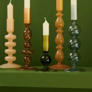 CASA ISA Candelabro Verde> Candelabros