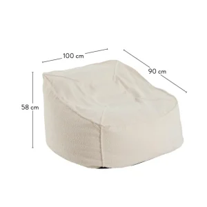 CASA JACKI Puf Blanco> Sofás