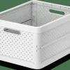 CASA JACQUI Caja Plegable L Gris> Arcas Para Almacenaje