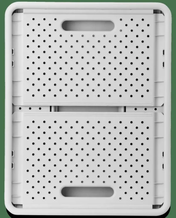 CASA JACQUI Caja Plegable L Gris> Arcas Para Almacenaje