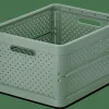 CASA JACQUI Caja Plegable L Verde> Arcas Para Almacenaje