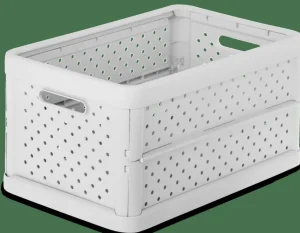 CASA JACQUI Caja Plegable M Gris Claro> Arcas Para Almacenaje