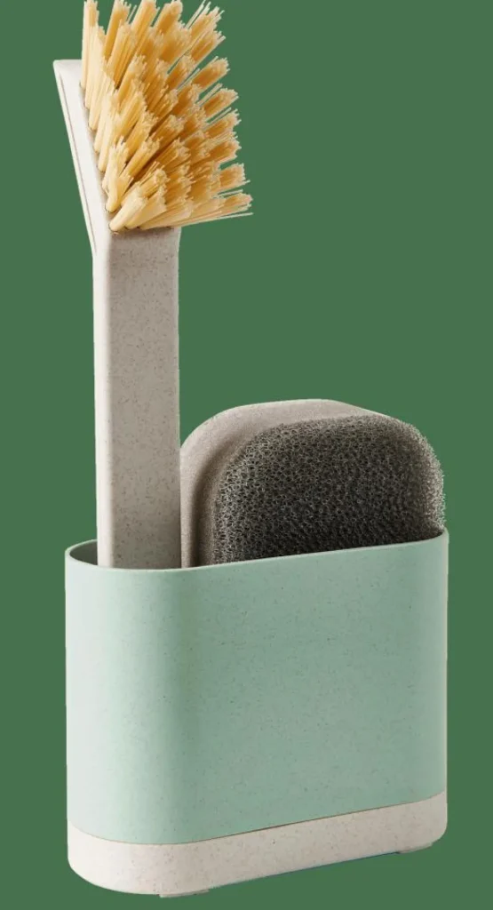 CASA JASMIN Cepillo Lavaplat/sop Con Esponja Verde> Fregar