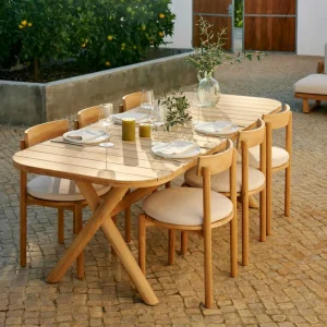 CASA JULES Conjunto De Jardín Con Cojines Beige> Conjuntos De Jardín | Mesas De Jardín