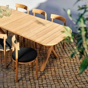 CASA JULES Conjunto De Jardín Con Cojines Negro> Mesas De Jardín | Conjuntos De Jardín