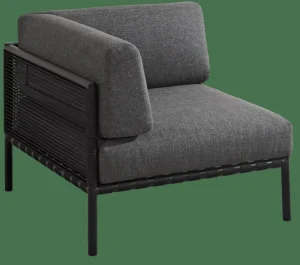 CASA JUMBO Silla Esquinera Negro> Conjuntos Lounge