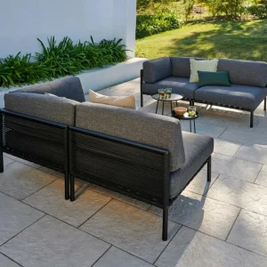 CASA JUMBO Silla Esquinera Negro> Conjuntos Lounge