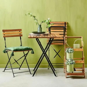 CASA KAPAS Mesa Plegable Natural> Mesas De Bistro | Mesas De Jardín
