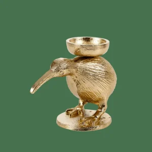 CASA KIWI Soporte Para Vela Pequeña Dorado> Soprortes Para Velitas