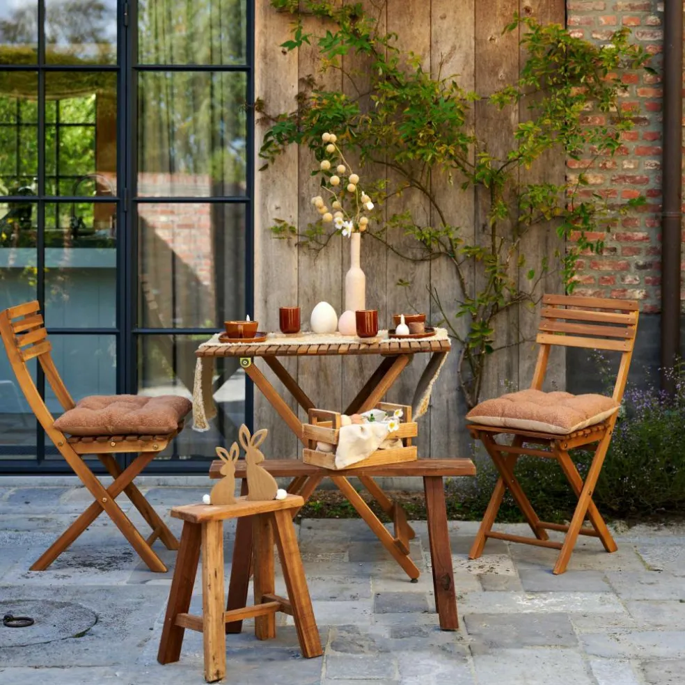 kos_silla_plegable_natural_0.webp CASA KOS Silla Plegable Natural> Conjuntos Para Balcon | Sillas De Bistro