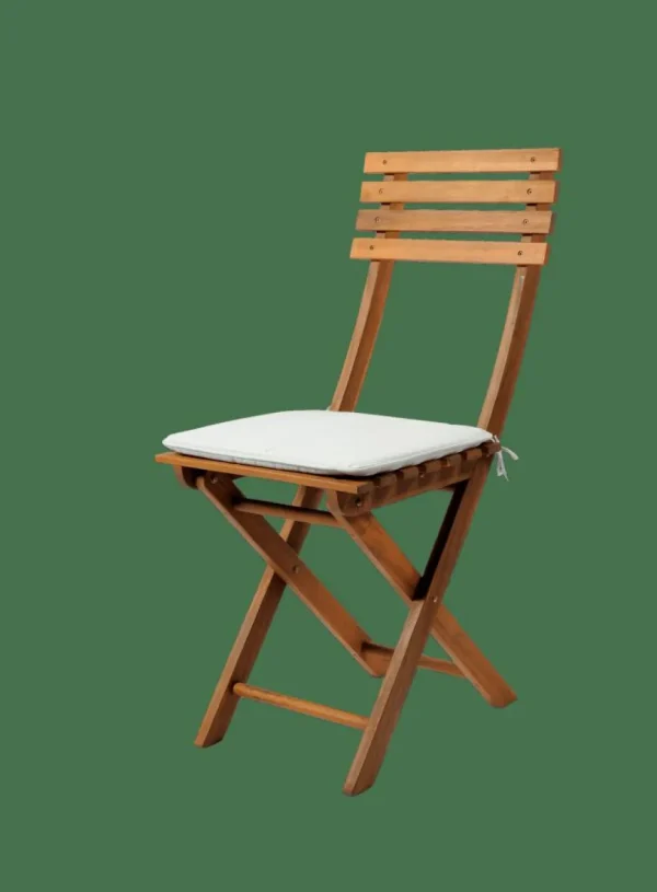 CASA KOS Silla Plegable Natural> Conjuntos Para Balcon | Sillas De Bistro