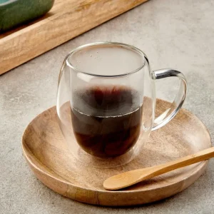 CASA LAGOM Taza De Doble Pared 30 CL Transparente> Accesorios De Té | Vasos Para Café