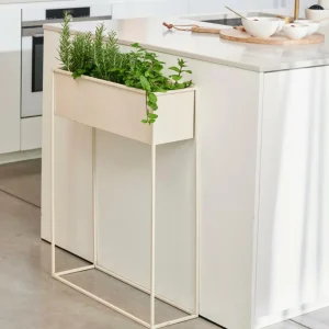 CASA LARGO Macetero Crema> Soportes Para Plantas