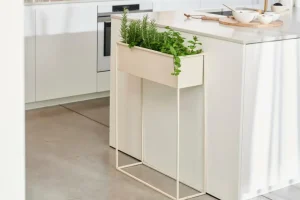 CASA LARGO Macetero Crema> Soportes Para Plantas