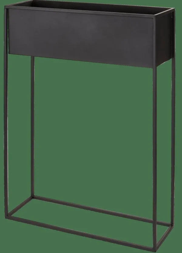CASA LARGO Macetero Negro> Soportes Para Plantas