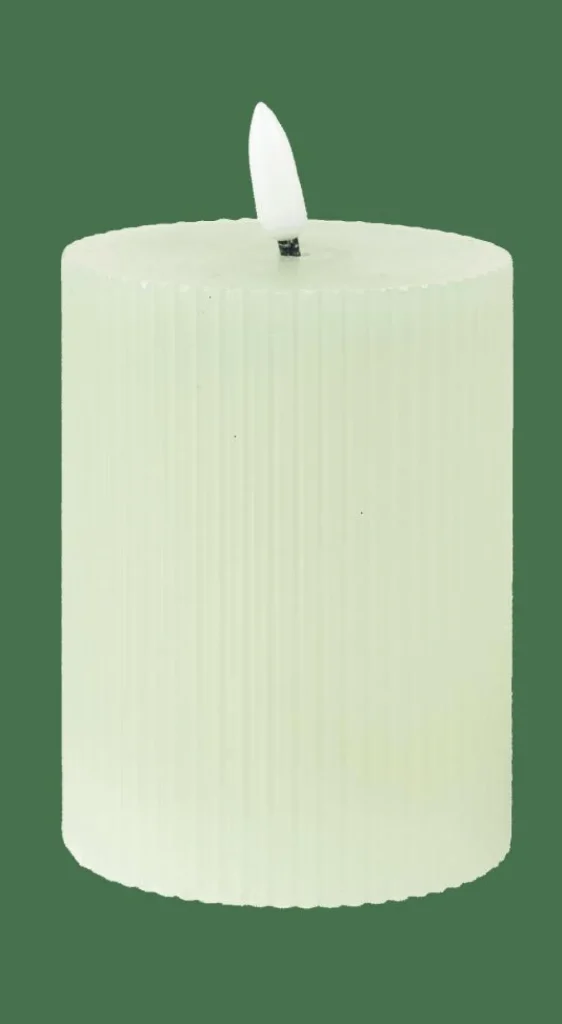 CASA LED Vela Con Led Menta> Velas Led
