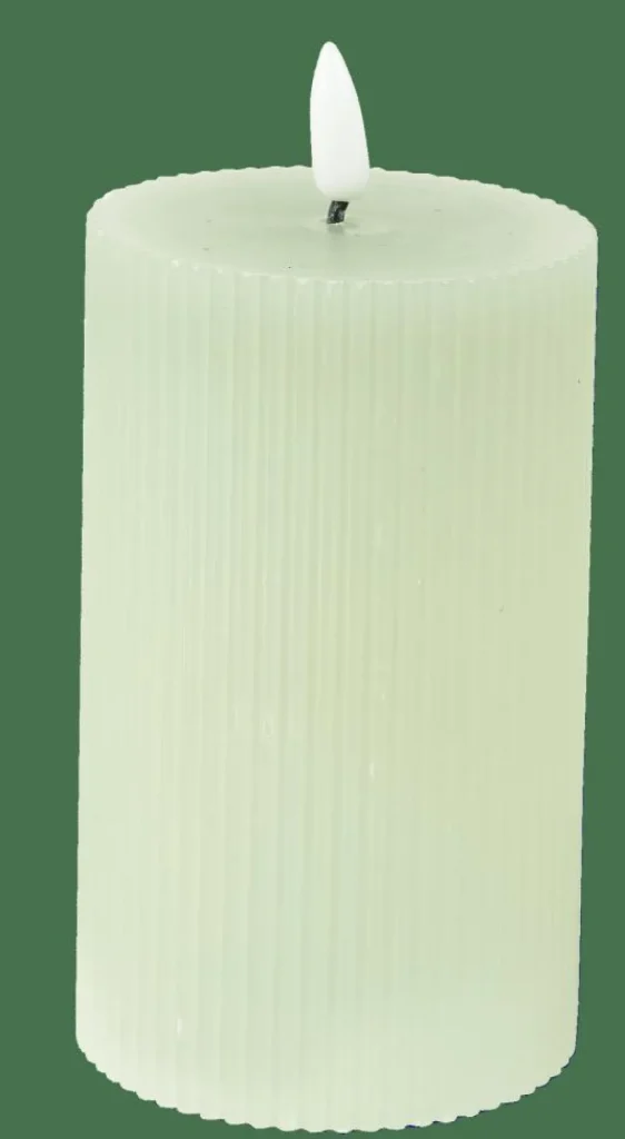 CASA LED Vela Con Led Menta> Velas Led