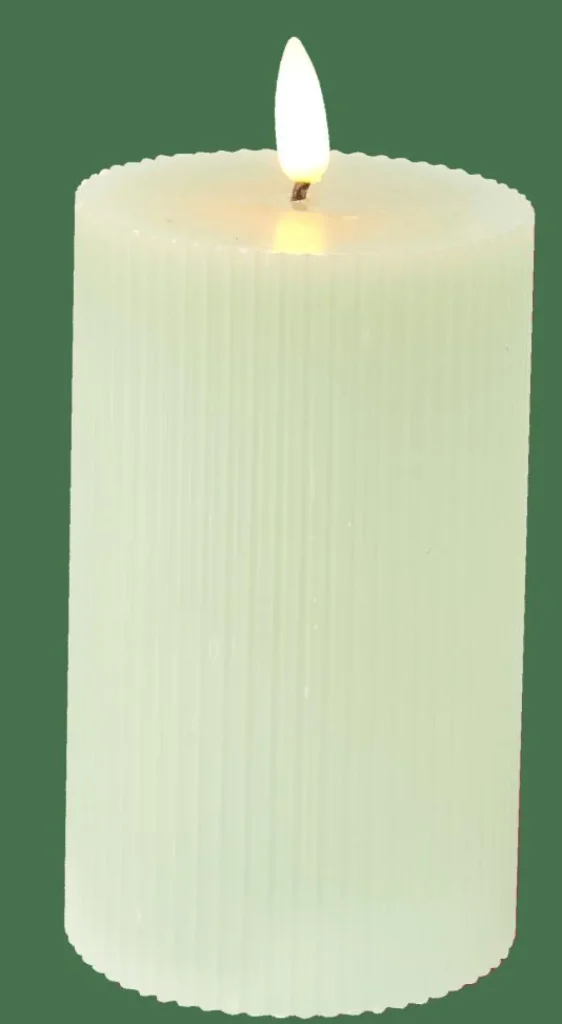 CASA LED Vela Con Led Menta> Velas Led