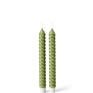 CASA LED Vela Larga Led Verde> Velas Led | Velas