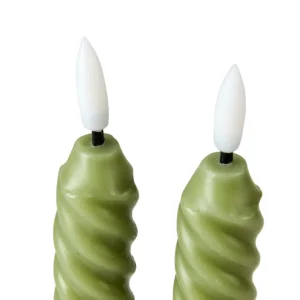 CASA LED Vela Larga Led Verde> Velas Led | Velas