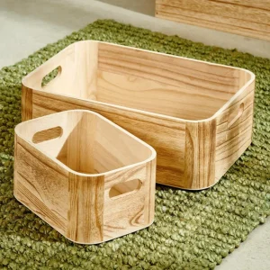 CASA LIGNO Cajita Natural> Cajitas | Cajas De Almacenamiento