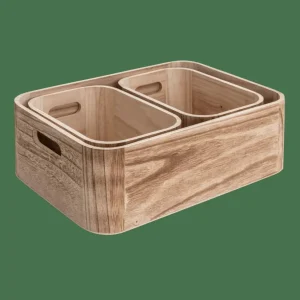 CASA LIGNO Cajita Natural> Cajitas | Cajas De Almacenamiento