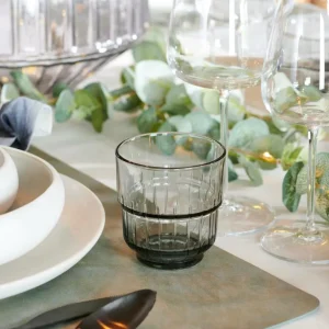 CASA LINQ Vaso 26,6 CL Gris> Vasos De Agua