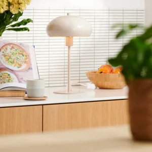 CASA LUCILE Lámpara De Mesa Beis> Lamparas De Mesa