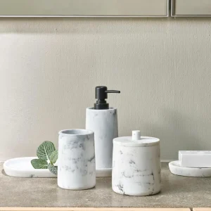CASA LUNA Dispensador De Jabón Aspecto De Mármol> Accesorios De Tocador