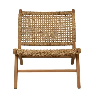 CASA MADURA Silla Lounge Natural> Sofás | Sillas Lounge