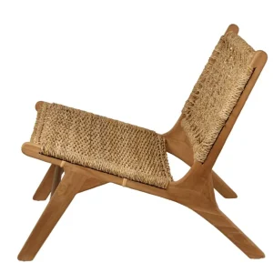 CASA MADURA Silla Lounge Natural> Sofás | Sillas Lounge