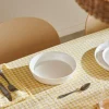 CASA MAREA Plato Hondo Blanco> Platos
