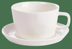 CASA MAREA Taza Y Plato 22 CL Blanco> Tazas