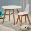 CASA MATHIAS Silla Para Niños Blanco, Natural>Niños Kids | Muebles Para Niños