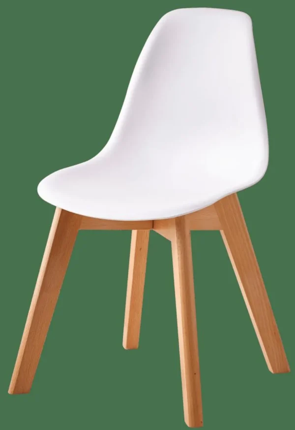 CASA MATHIAS Silla Para Niños Blanco, Natural>Niños Kids | Muebles Para Niños