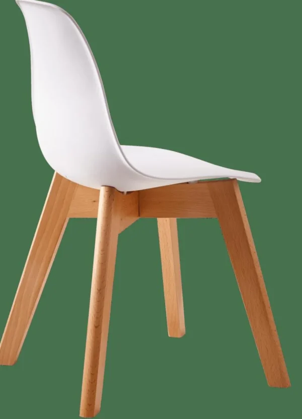 CASA MATHIAS Silla Para Niños Blanco, Natural>Niños Kids | Muebles Para Niños