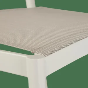 CASA MAVAS Silla Apilable Blanco> Sillas De Jardín