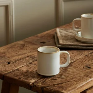CASA MINERAL MARBLE Taza Con Asa 20 CL Blanco> Tacitas